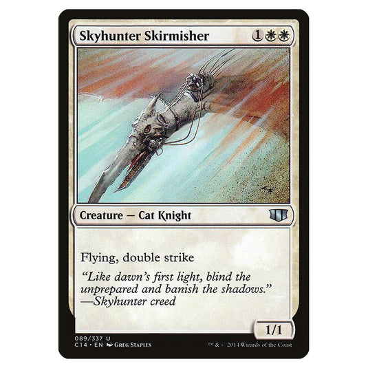 Magic The Gathering - Commander 2014 - Skyhunter Skirmisher - 89