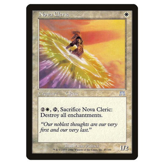 Magic The Gathering - Onslaught - Nova Cleric - 45/350