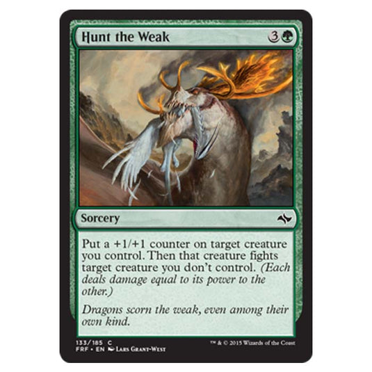 Magic the Gathering - Fate Reforged - Hunt the Weak - 133/185