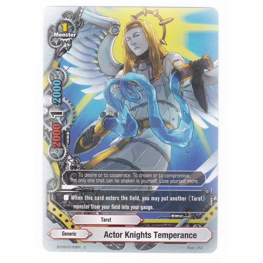 Future Card Buddyfight - Break To The Future - Actor Knights Temperance - 133/135