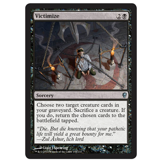 Magic the Gathering - Conspiracy - Victimize - 133/210