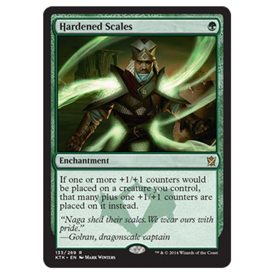 Magic the Gathering - Khans Of Tarkir - Hardened Scales - 133/269