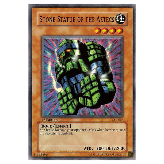 Yu-Gi-Oh! - Ancient Sanctuary - Stone Statue of the Aztecs (Super Rare) AST-014