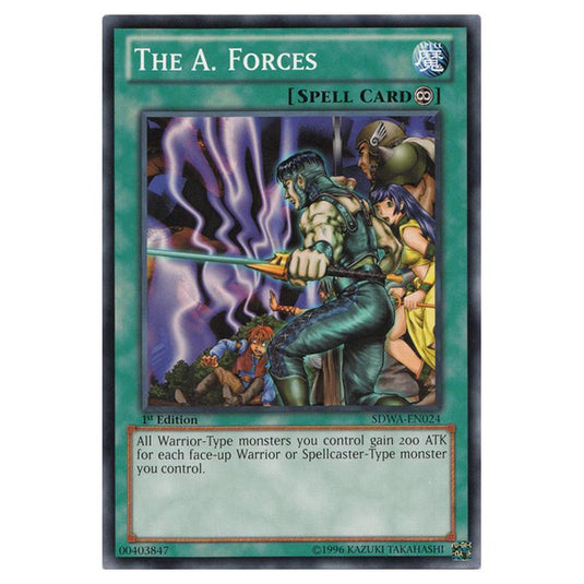 Yu-Gi-Oh! - Samurai Warlords Structure Deck - The A. Forces (Common) SDWA-EN024