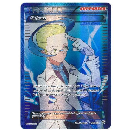 Pokemon - Black & White - Plasma Storm - Colress - Full Art - 135/135