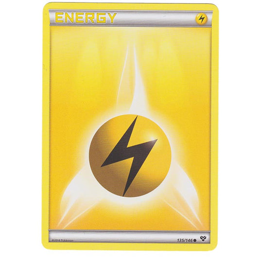 Pokemon - XY Base Set - Lightning Energy - 135/146