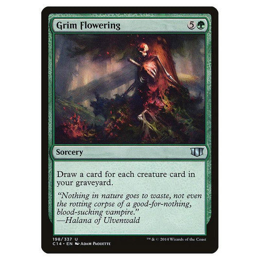 Magic The Gathering - Commander 2014 - Grim Flowering - 198