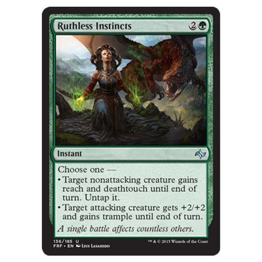 Magic the Gathering - Fate Reforged - Ruthless Instincts - 136/185