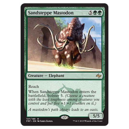 Magic the Gathering - Fate Reforged - Sandsteppe Mastodon - 137/185