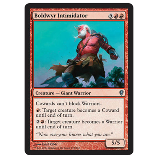 Magic the Gathering - Conspiracy - Boldwyr Intimidator - 137/210