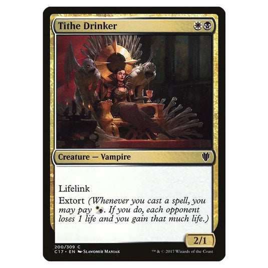 Magic The Gathering - Commander 2017 - Tithe Drinker - 200/309