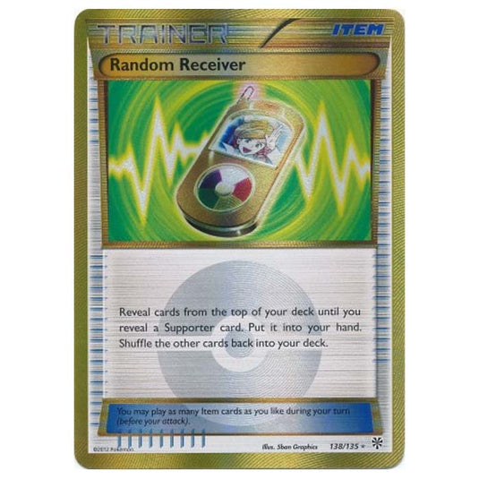 Pokemon - Black & White - Plasma Storm - Random Receiver - Secret Rare - 138/135