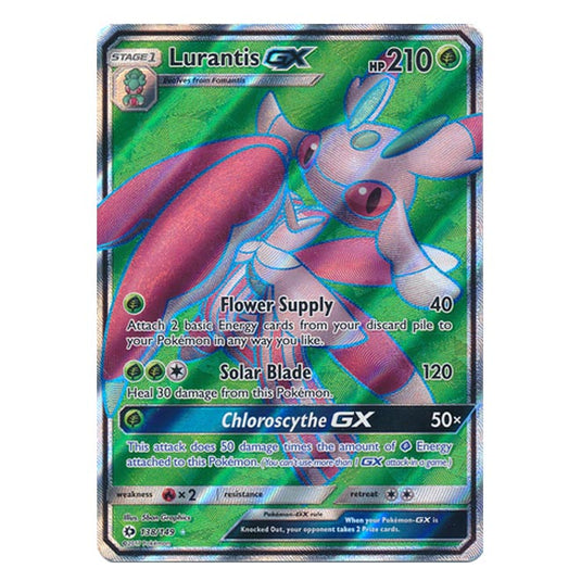 Pokemon - Sun & Moon - Base Set - Lurantis-GX (Full Art) - 138/149