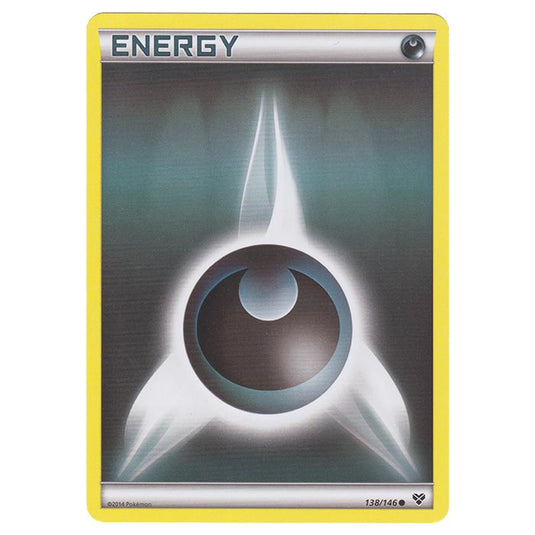 Pokemon - XY Base Set - Darkness Energy - 138/146