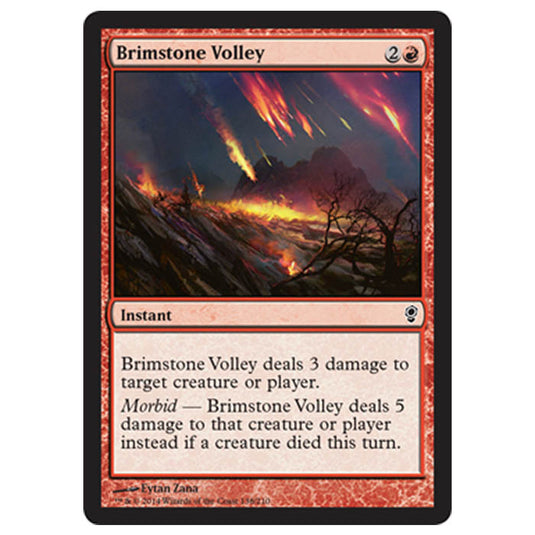 Magic the Gathering - Conspiracy - Brimstone Volley - 138/210