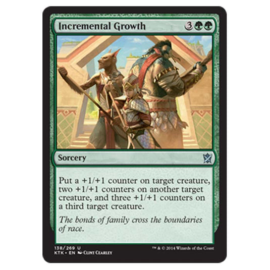 Magic the Gathering - Khans Of Tarkir - Incremental Growth - 138/269