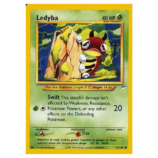 Pokemon - Neo Destiny - Ledyba - 071/105