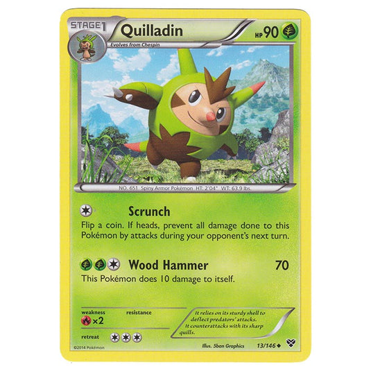 Pokemon - XY Base Set - Quilladin - 13/146