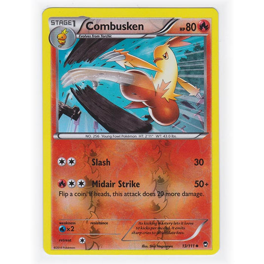 Pokemon - XY Furious Fists - (Reverse Holo) - Combusken - 13/111