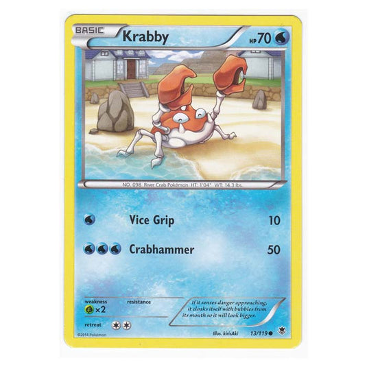 Pokemon - XY Phantom Forces - Krabby - 13/119