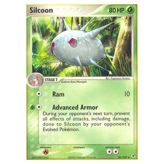 Pokemon - EX Deoxys - Silcoon - 046/107