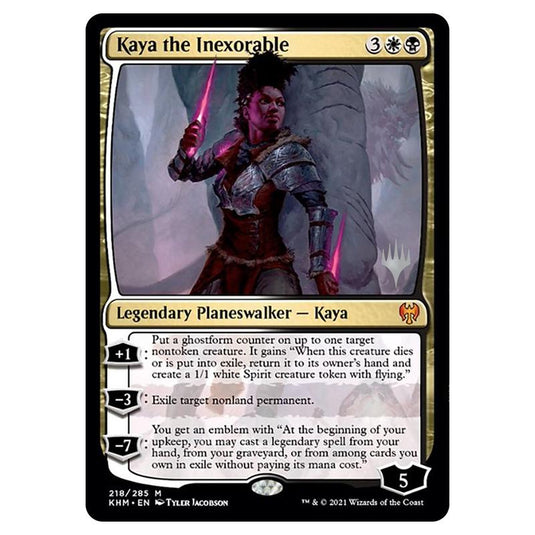 Magic The Gathering - Kaldheim Promos - Kaya the Inexorable - 218/285