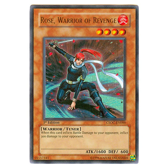 Yu-Gi-Oh! - Crossroads of Chaos - Rose, Warrior of Revenge (Ultra Rare) CSOC-EN000