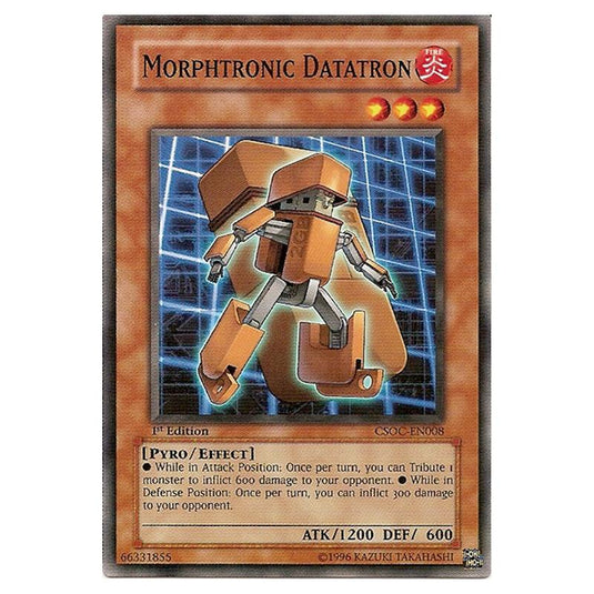 Yu-Gi-Oh! - Crossroads of Chaos - Morphtronic Datatron (Common) CSOC-EN008