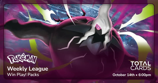 Pokémon - Weekly League Tournament - Wednesday 6pm (14/10/26)