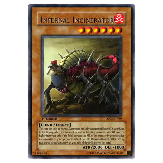 Yu-Gi-Oh! - Duelist Pack - Chazz Princeton - Infernal Incinerator (Rare) DP2-EN009