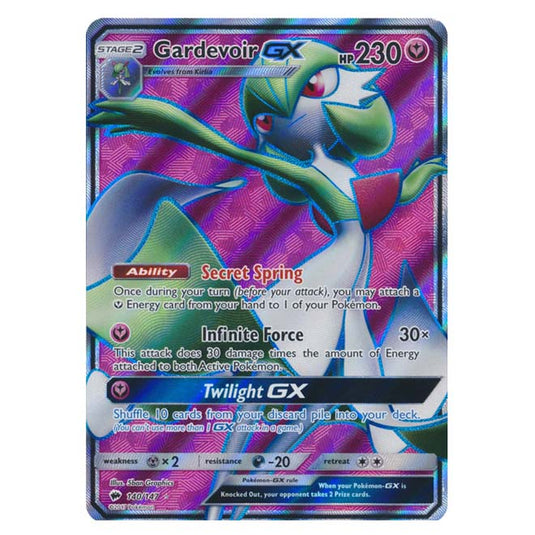 Pokemon - Sun & Moon - Burning Shadows - Gardevoir-GX (Full Art) - 140/147