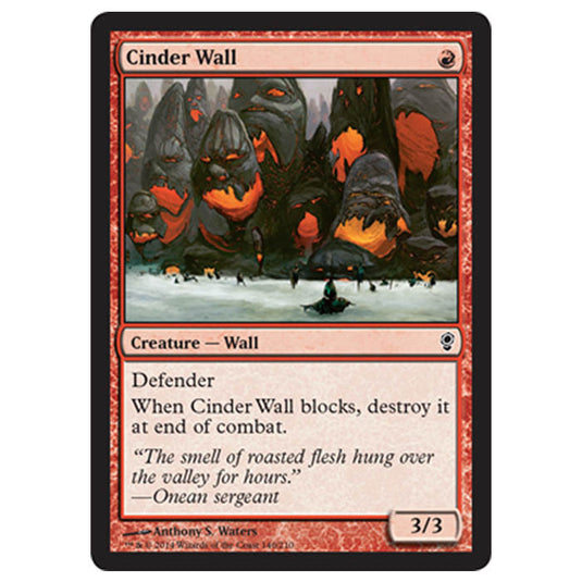 Magic the Gathering - Conspiracy - Cinder Wall - 140/210