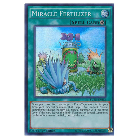 Yu-Gi-Oh! - Fusion Enforcers - Miracle Fertilizer (Super Rare) FUEN-EN053