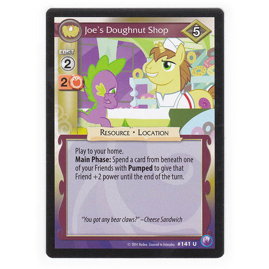 MLP - Canterlot Nights - Joe's Doughnut Shop - 141/203