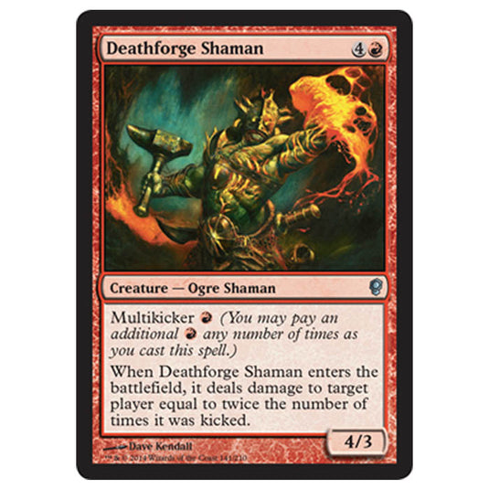 Magic the Gathering - Conspiracy - Deathforge Shaman - 141/210