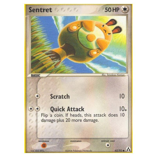 Pokemon - EX Legend Maker - Sentret - 62/92