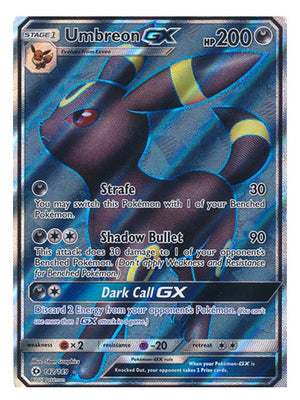 Pokemon - Sun & Moon - Base Set - Umbreon-GX (Full Art) - 142/149