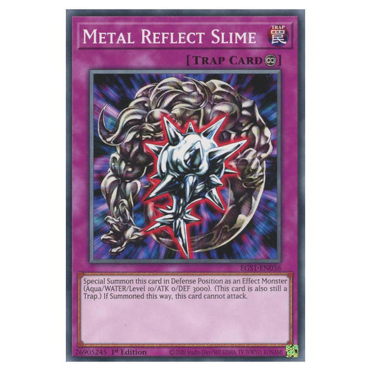 Yu-Gi-Oh! - Egyptian God Deck - Slifer the Sky Dragon - Metal Reflect Slime (Common) EGS1-EN036