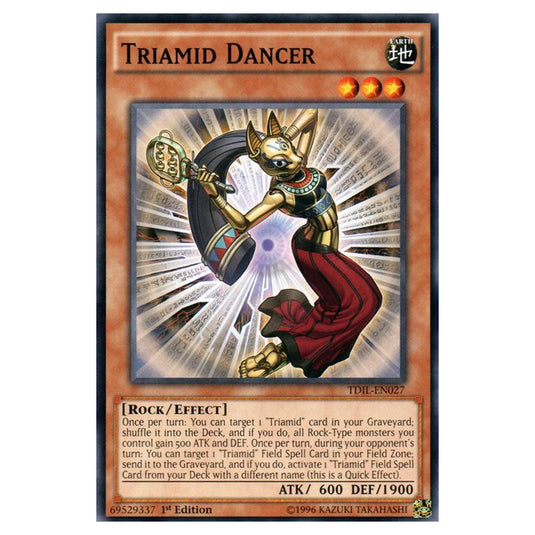 Yu-Gi-Oh! - The Dark Illusion - Triamid Dancer (Common) TDIL-EN027