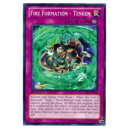 Yu-Gi-Oh! - Cosmo Blazer - Fire Formation - Tenken (Common) CBLZ-EN072