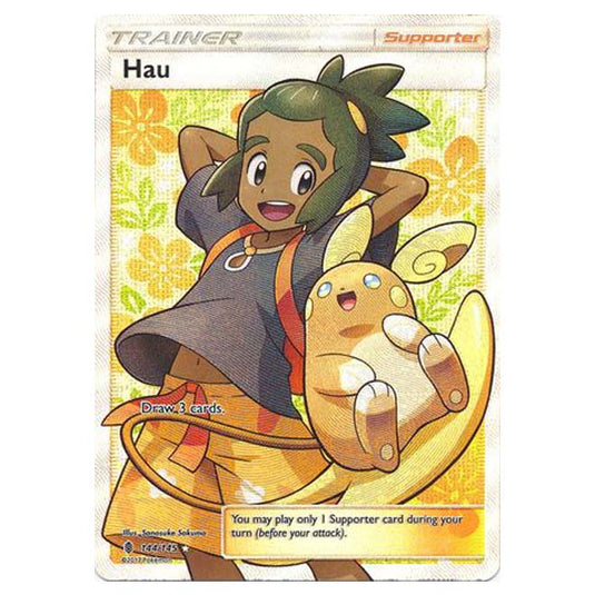 Pokemon - Sun & Moon - Guardians Rising - Hau - 144/145