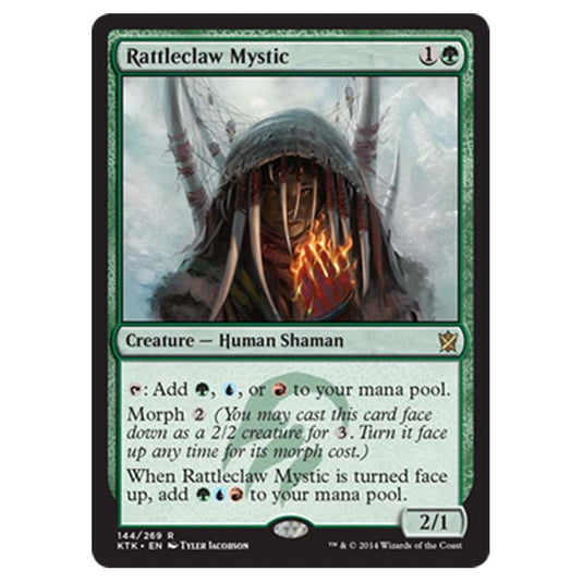 Magic the Gathering - Khans Of Tarkir - Rattleclaw Mystic - 144/269