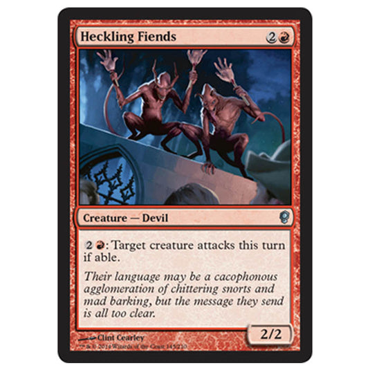 Magic the Gathering - Conspiracy - Heckling Fiends - 145/210