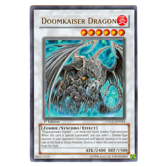 Yu-Gi-Oh! - Crossroads of Chaos - Doomkaiser Dragon (Ultra Rare) CSOC-EN043