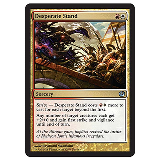 Magic the Gathering - Journey into Nyx - Desperate Stand - 147/165