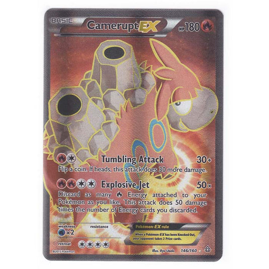 Pokemon - XY Primal Clash - Camerupt EX - 146/160