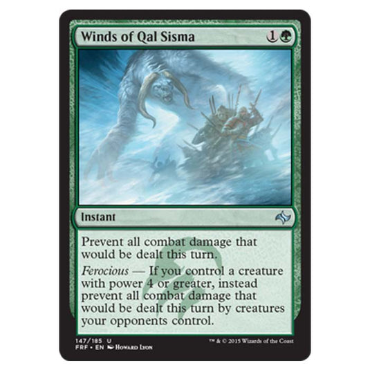 Magic the Gathering - Fate Reforged - Winds of Qal Sisma - 147/185