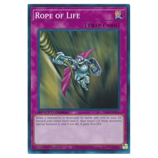 Yu-Gi-Oh! - Speed Duel Starter Decks - Twisted Nightmares - Rope of Life (Common) SS05-ENB26