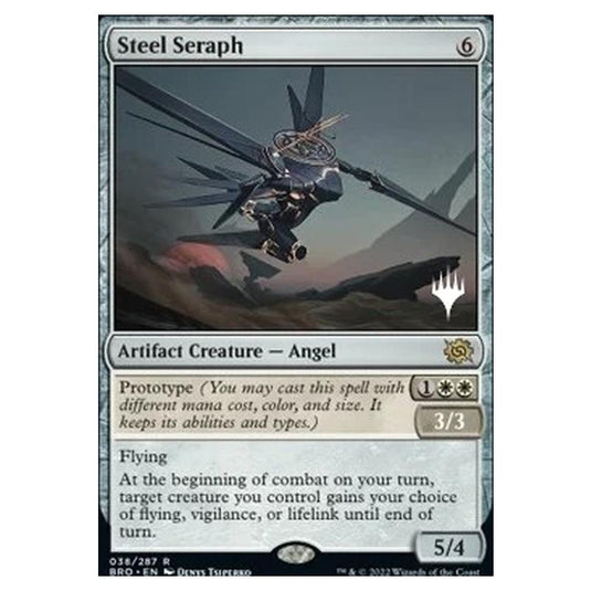 Magic The Gathering - The Brothers' War Promos - Steel Seraph - 038/287