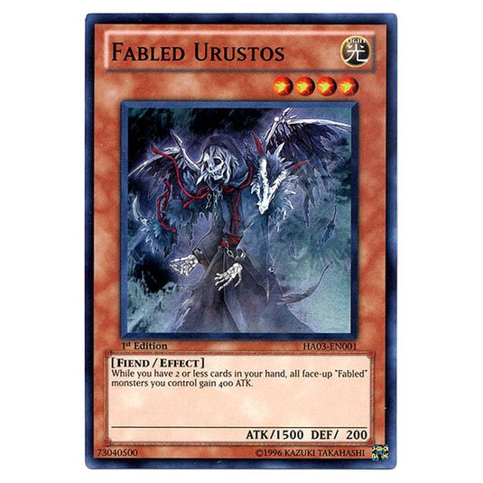Yu-Gi-Oh! - Hidden Arsenal 3 - Fabled Urustos (Super Rare) HA03-EN001